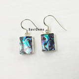 Abalone Pauva Shell 925 Sterling Silver Earring