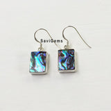 Abalone Pauva Shell 925 Sterling Silver Earring