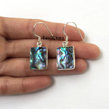 Abalone Pauva Shell 925 Sterling Silver Earring