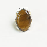 Tiger's Eye Sterling Silver Ring