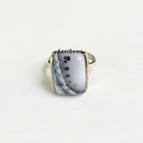 Merlinite Sterling Silver Ring