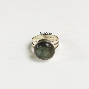 Labradorite Sterling Silver Ring