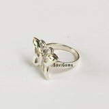 Butterfly Sterling Silver Ring