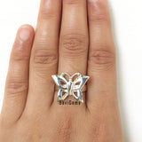 Butterfly Sterling Silver Ring