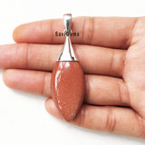 Golden Sunstone Sterling Silver pendant