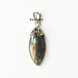 Labradorite Sterling Silver Pendant
