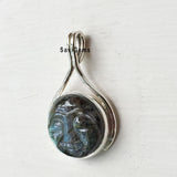 Labradorite Sterling Silver Pendant