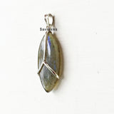 Labradorite Sterling Silver Pendant