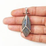 Labradorite Sterling Silver Pendant