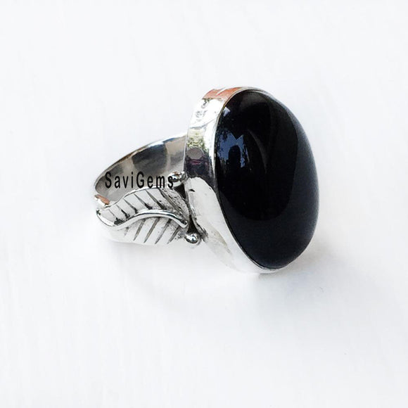 Sterling Spider Web Onyx Ring – LE Jewelry Designs