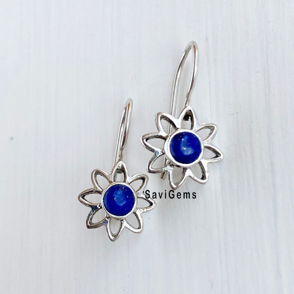 Lapis Lazuli Sterling Silver Earring