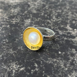 Pearl Sterling Silver Ring