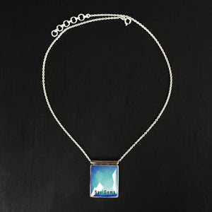 Opalite Sterling Silver Necklace