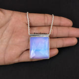 Opalite Sterling Silver Necklace