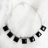 Black Onyx Sterling Silver Necklace