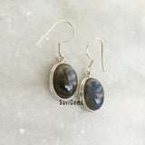 Labradorite Oval Sterling Silver Earring