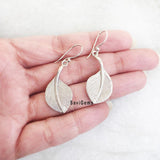 Leaf Sterling Silver Earring