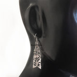Silver Lotus Sterling Earring