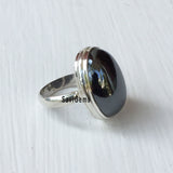 Hematite Sterling Silver Ring