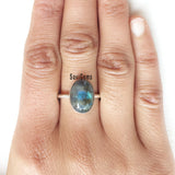 Labradorite Sterling Silver Ring