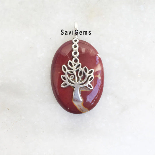 Mookaite Sterling Silver Pendant